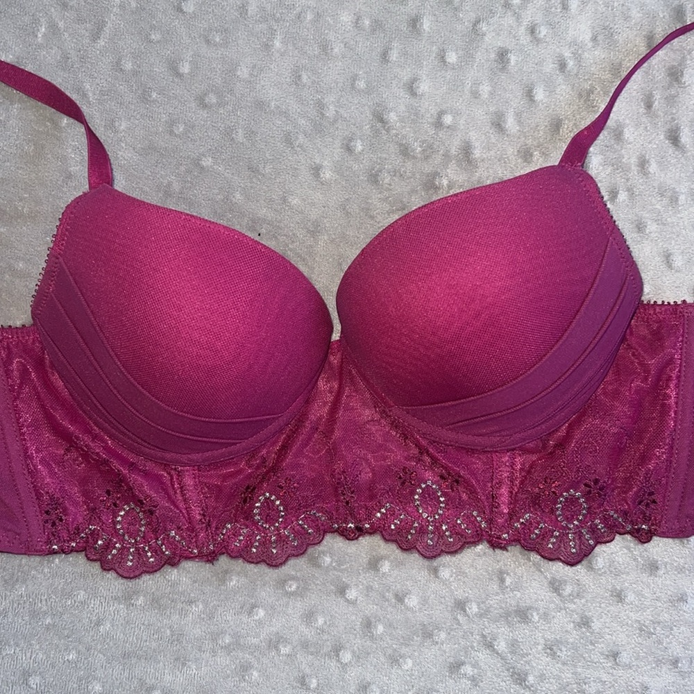 Violet Bustier Bra - Picture 3 of 5